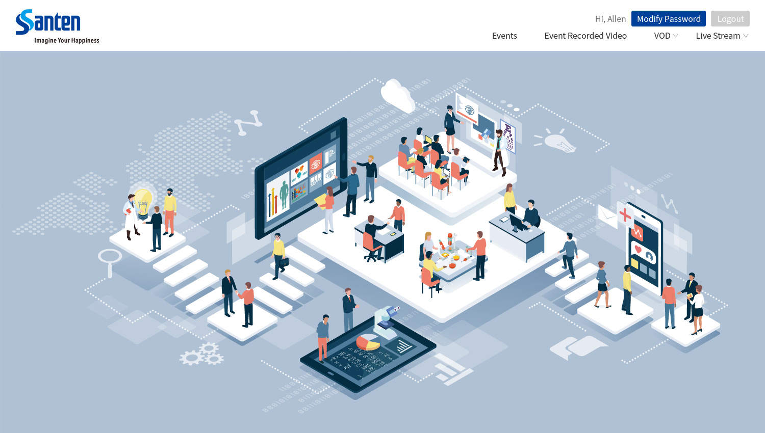 啟迪—Santen 藥廠影片專區網站 精選專案,網頁設計,RWD響應式網站,行動版網站