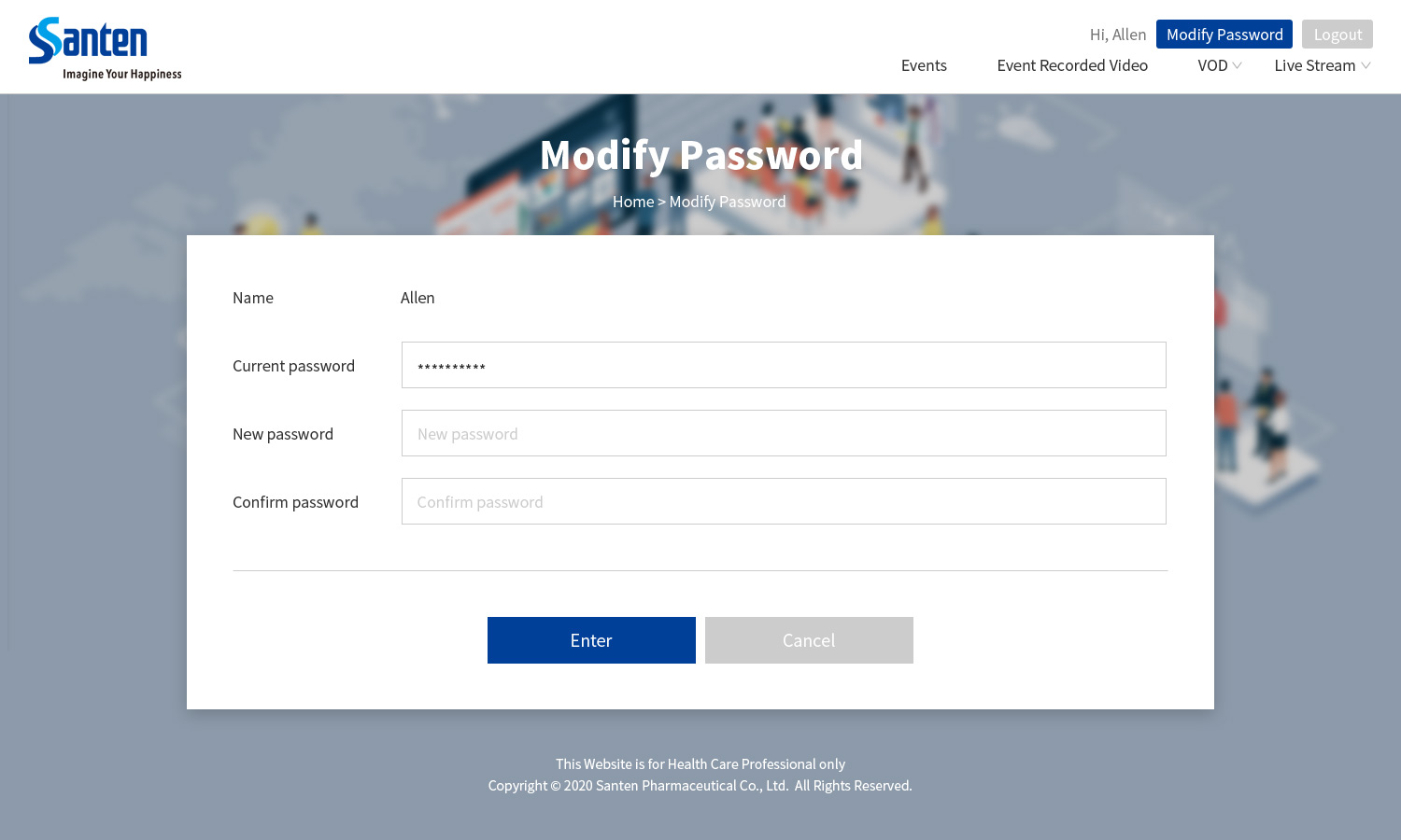啟迪—Santen 藥廠影片專區網站 精選專案,網頁設計,RWD響應式網站,行動版網站